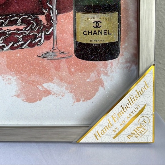 Instinct Style Fashion Inspired Wall
Art Decor Framed 
Size: 14W x 14H in NWT - Picture 6 of 9